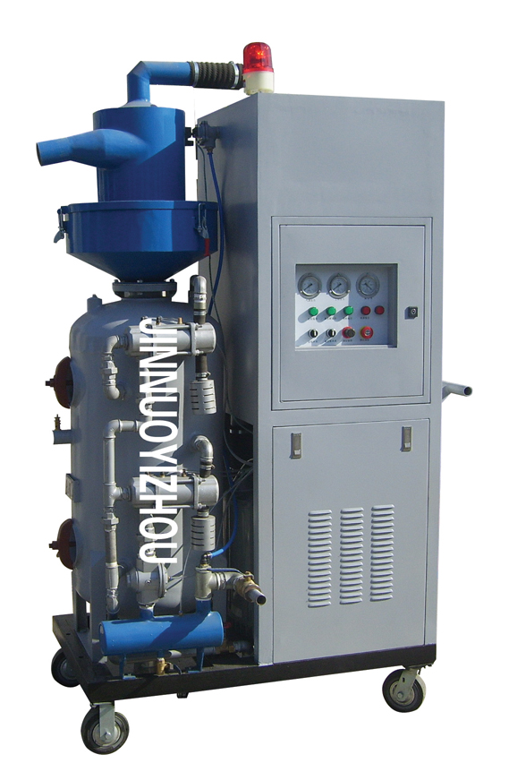国际先进的电动型高压型连续循环回收喷砂机